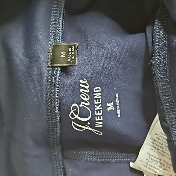 J. Crew Weekend Signature Flex Bike Shorts in Navy Size Medium - Picture 3 of 5